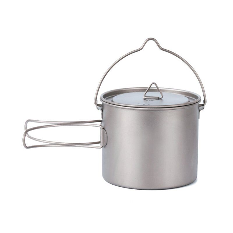 1100ML_Titanium_Camping_Outdoor_Frying_Pan_Open_Fire_Pot_Cup_Wine_Bottle
