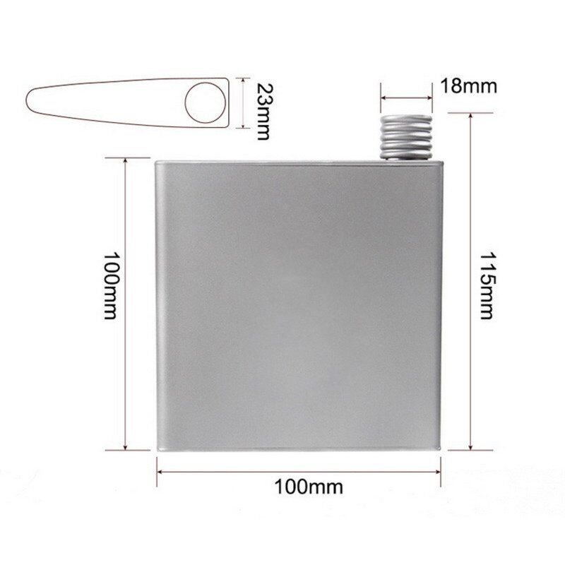 175ML_Camping_Pure_Titanium_Whiskey_Flagon_Wine_Pots