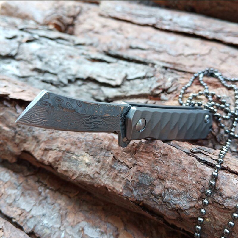 Japan Samurai Titanium Tactical Knife