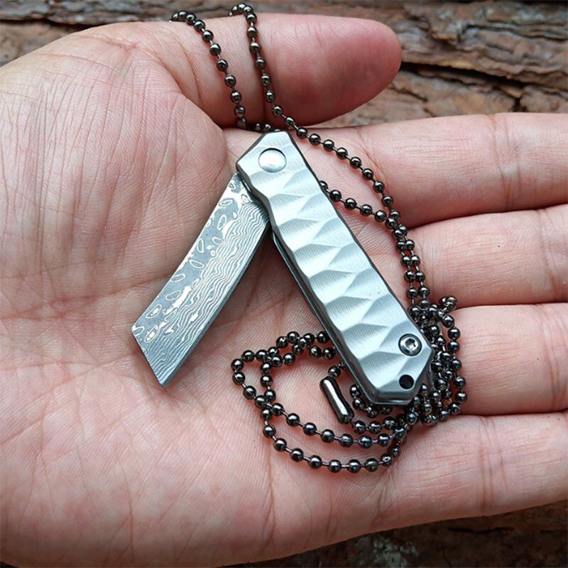 Pocket Samurai Titanium Tactical Mini Knife