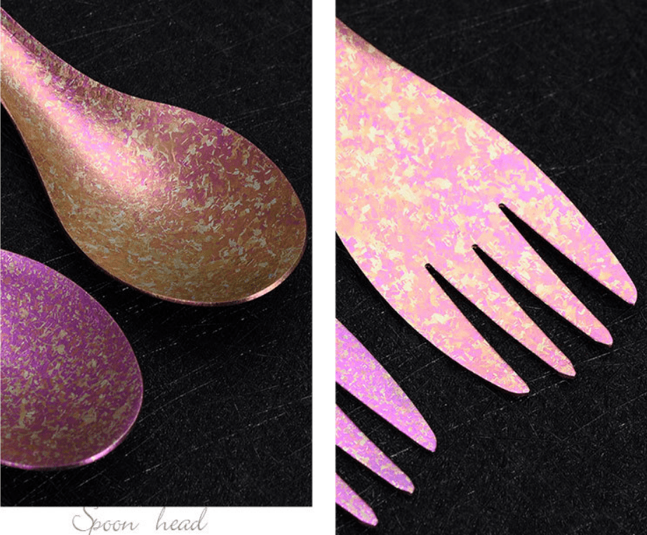 titanium spork spoon head for head titanium spork spoon head for head