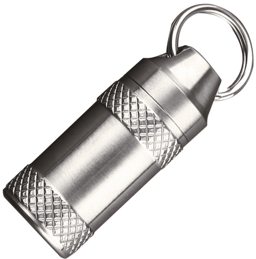 Titanium Storage Case Portable Waterproof Mini Titanium Pill Case