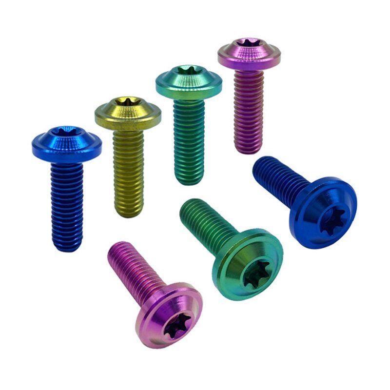 Titanium Set Screws For Motorcycle Disc Brake Rotor