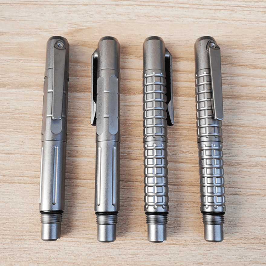 titanium pen with screwdriver tool titanium pen with screwdriver tool