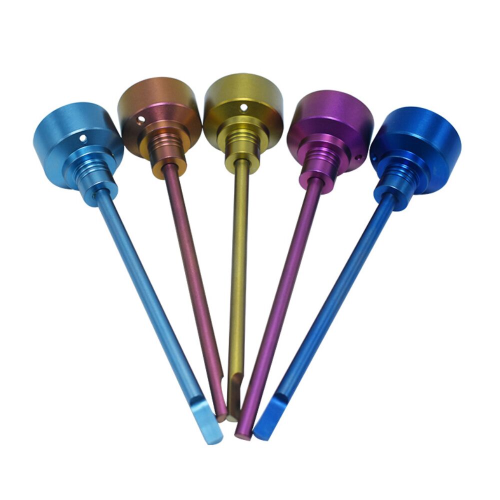 anodized titanium carb cap anodized titanium carb cap